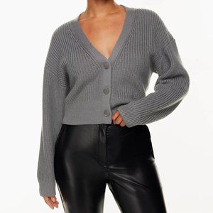 Aritzia Babaton Canberra Cardigan - XS - Ionic Grey